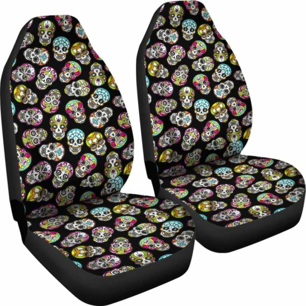 Sugar Skull Car-Suv Seat Cover 01 101207