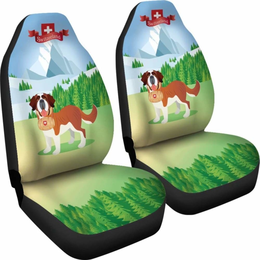 Switzerland Bernese Mountain Dog Car Seat Covers 4 102802 - YourCarButBetter