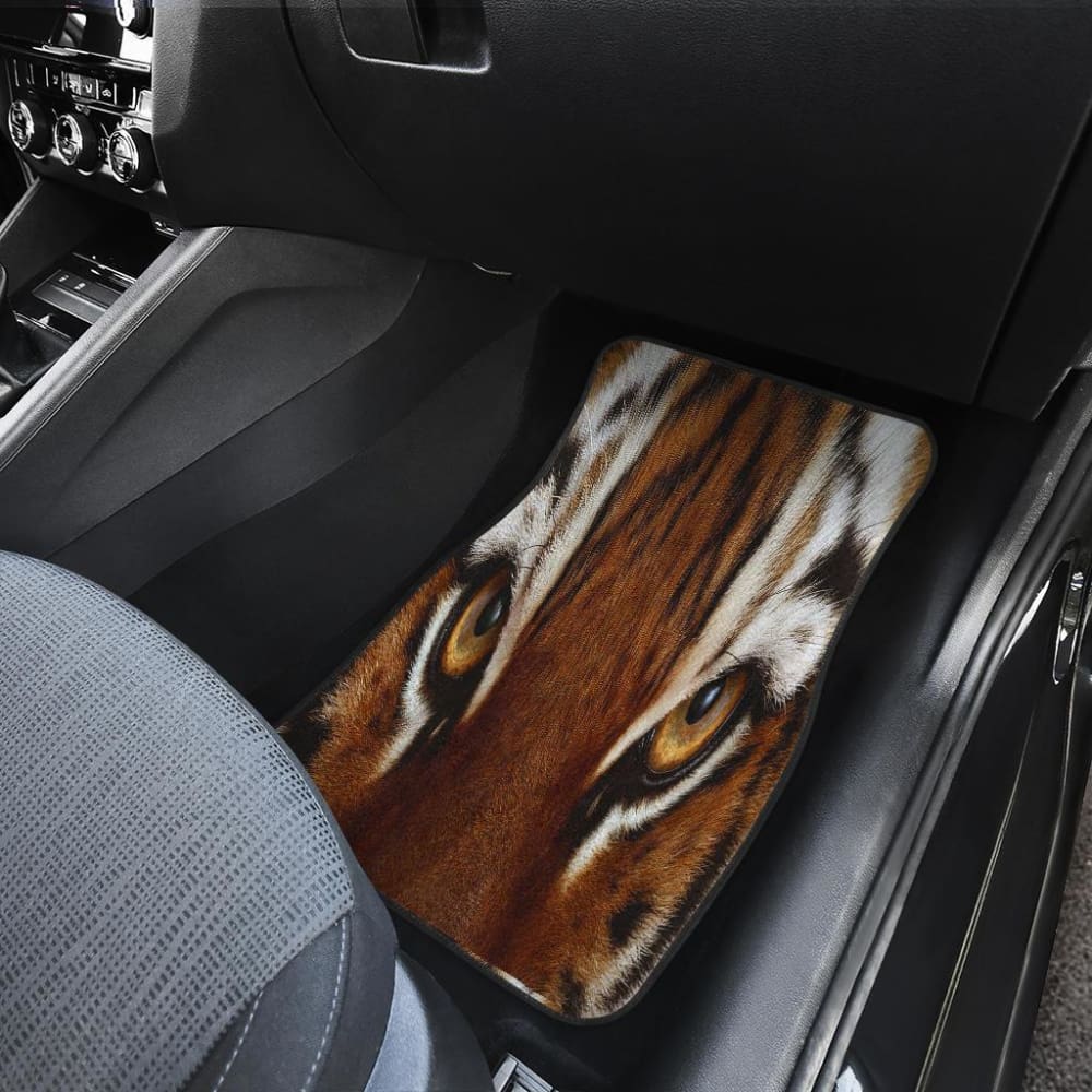 Tiger Eyes Car Mats - Make Your Own Styles