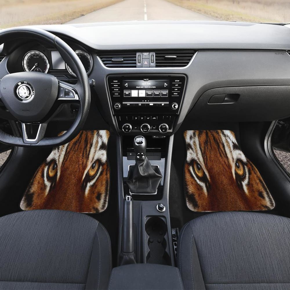 Tiger Eyes Car Mats - Make Your Own Styles