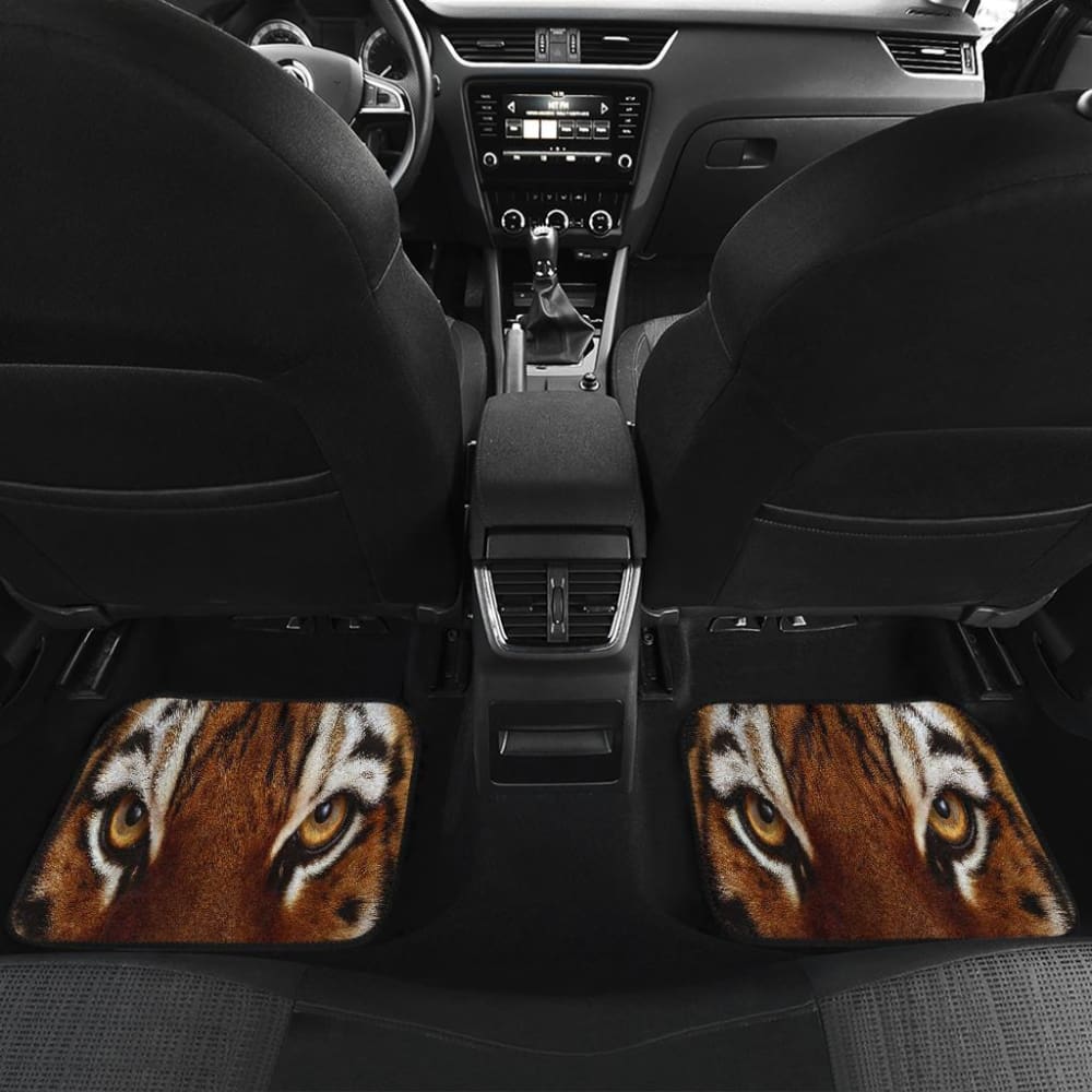 Tiger Eyes Car Mats - Make Your Own Styles