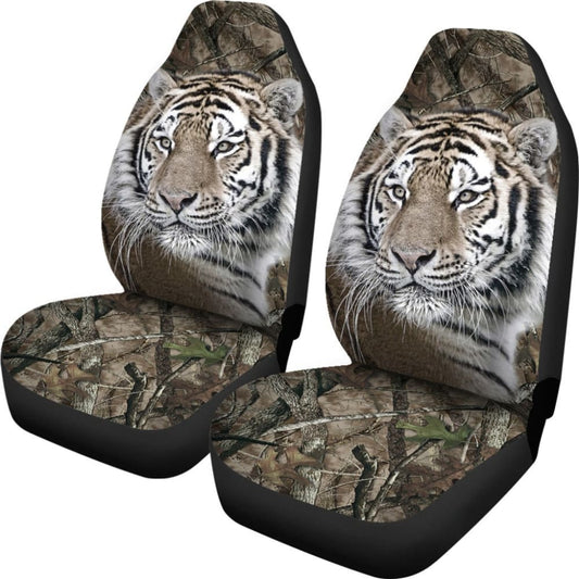 Tiger Wildlife Animal Car Seat Covers Amazing Gift Ideas 174510 - YourCarButBetter