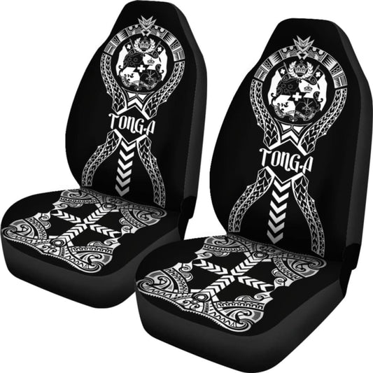 Tonga Car Seat Covers - Tonga Coat Of Arms Polynesian Tribal - 04 181703 - YourCarButBetter
