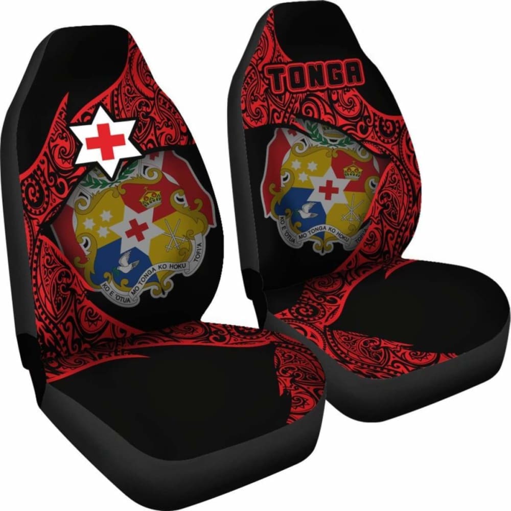 Tonga Car Seat Covers - Tongan Style - 01 181703 - YourCarButBetter
