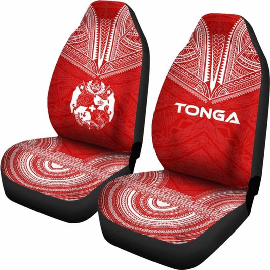 Tonga Flag Polynesian Chief Car Seat Cover 10 181703 - YourCarButBetter