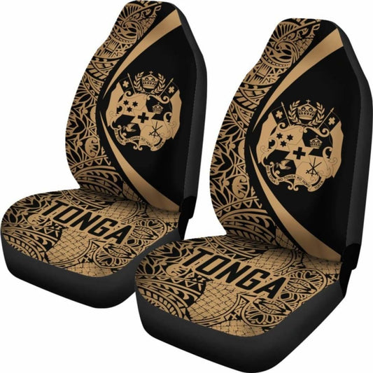 Tonga Polynesian Car Seat Covers Circle Style 05 4 181703 - YourCarButBetter