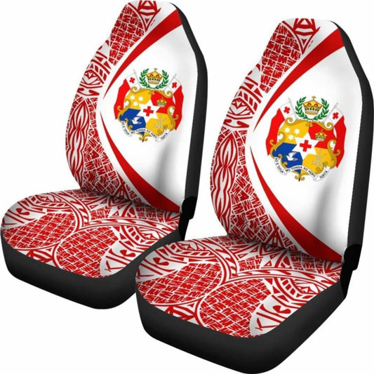 Tonga Polynesian Car Seat Covers Circle Style 1 181703 - YourCarButBetter