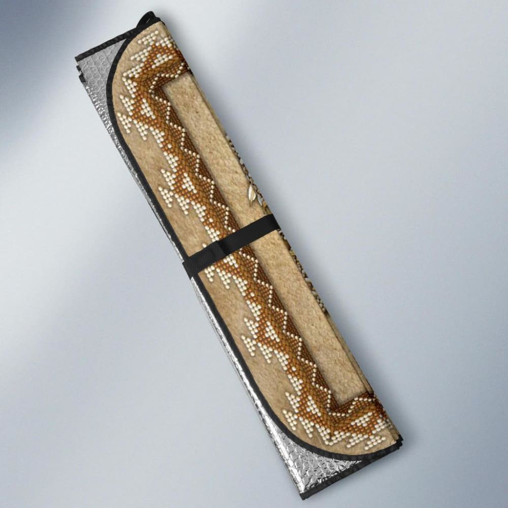 Turble Totem Native American Design Auto Sun Shades 093223 - YourCarButBetter