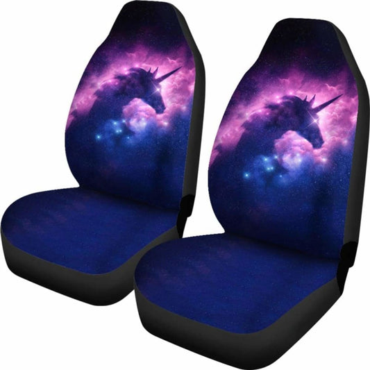 Unicorn Car Seat Cover 05 - Galaxy - 170817