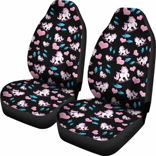 Unicorn Rockets Car Seat Covers 170817