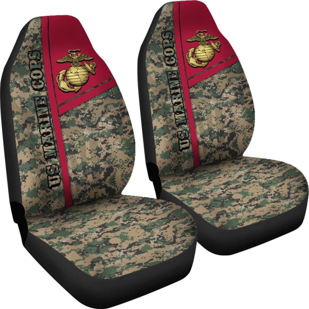 USA Military American Patriotic Car Seat Covers 212801 - YourCarButBetter