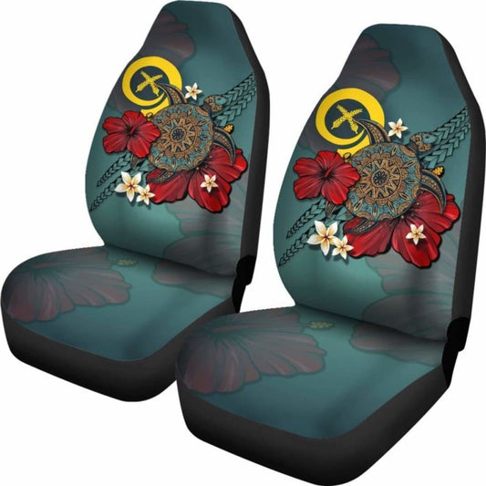 Vanuatu Car Seat Covers Blue Turtle Tribal Amazing 091114 - YourCarButBetter