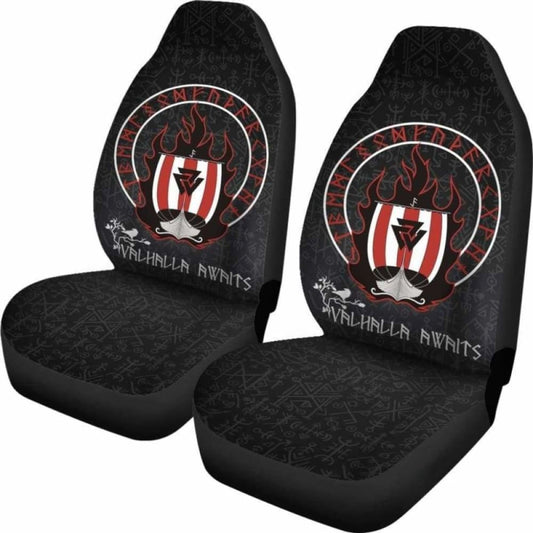 Viking Drakkar Longship Valknut Car Seat Covers 144909