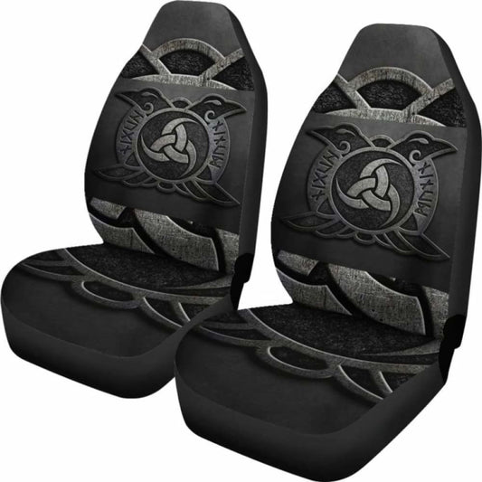 Viking Huginn And Muninn Car Seat Covers 105905 - YourCarButBetter