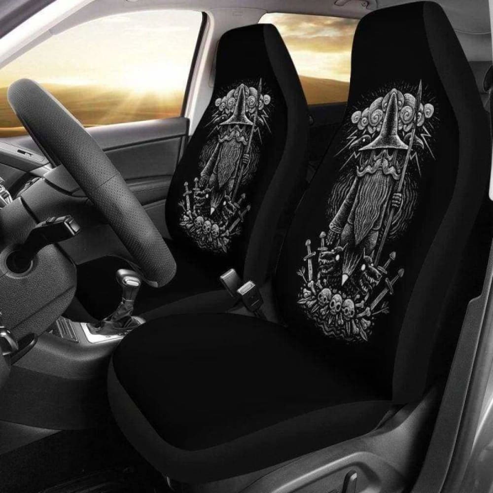 Viking Odin God Of War Fenrir Car Seat Covers 144909