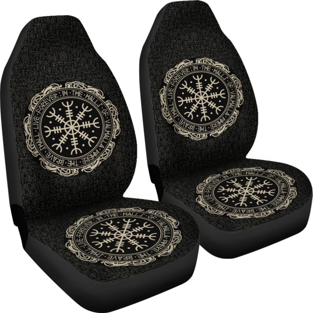 Viking Protection Symbol Car Seat Covers 093223 - YourCarButBetter