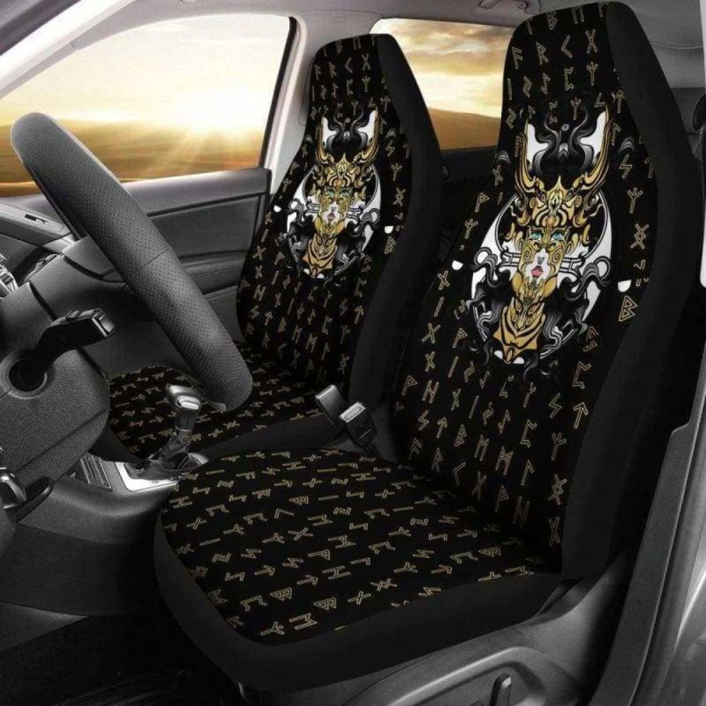 Viking The Norse God Rune Car Seat Covers 144909