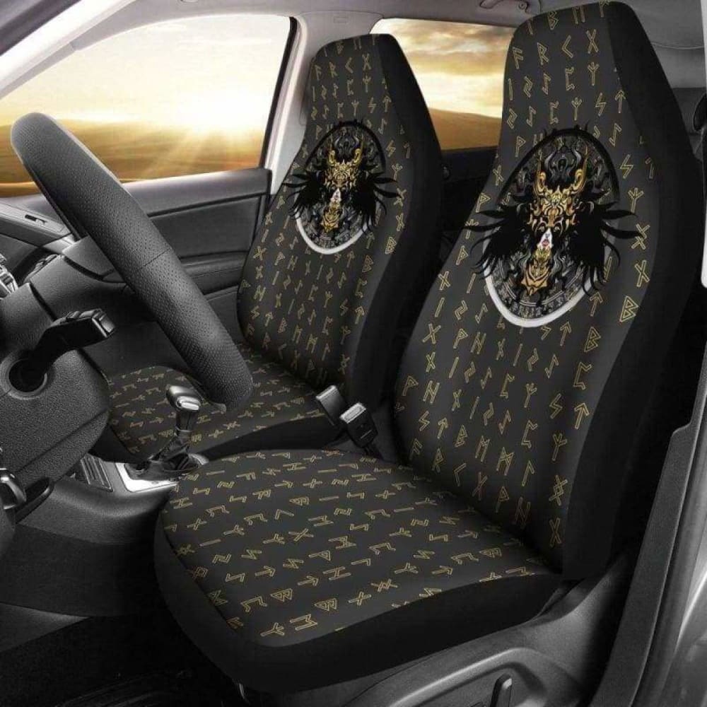 Viking The Norse God Rune Car Seat Covers 144909