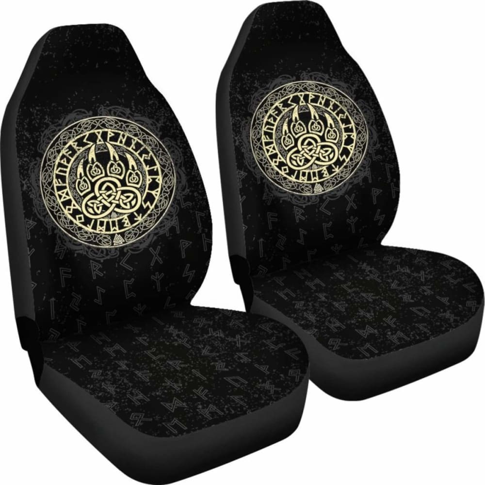 Vikings Car Seat Covers Wolf 105905 - YourCarButBetter
