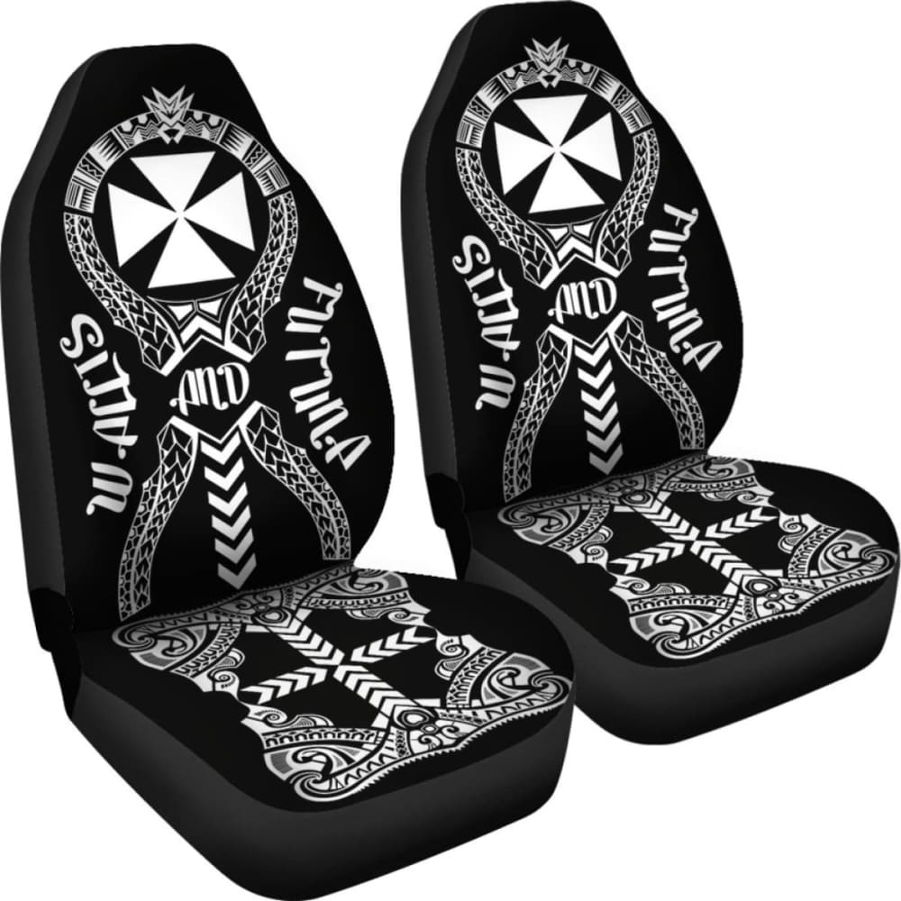 Wallis And Futuna Car Seat Covers Polynesian Tribal 105905 - YourCarButBetter