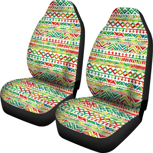 Watercolor Red Colorful Car Seat Cover 174510 - YourCarButBetter