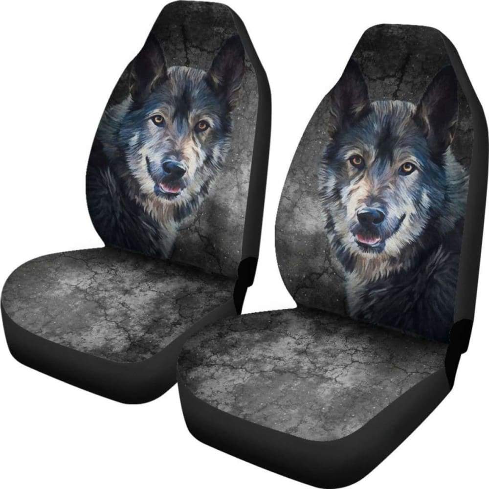 Wild Wolf Car Seat Covers 094513