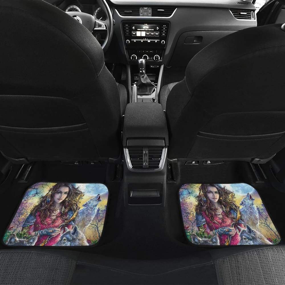 Wolf Car Floor Mats Great Gift For Wolf Lover 212402