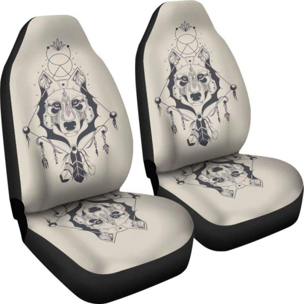Wolf Car Seat Covers 3 094513