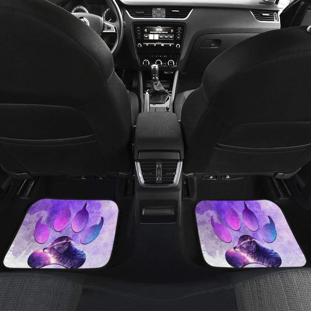 Wolf Footprints Car Floor Mats 212602
