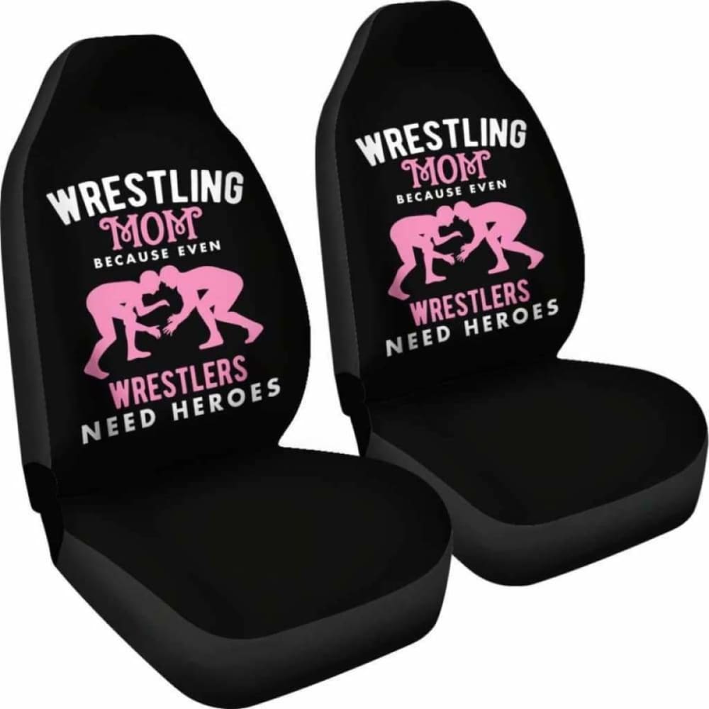 Wrestling Mom Car Seat Covers 174914 - YourCarButBetter