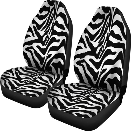 Zebra Print Car Seat Covers 194013 - YourCarButBetter