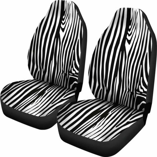 Zebra Skin Print Car Seat Covers Amazing Gift Ideas 194013 - YourCarButBetter