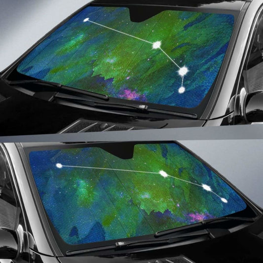 Zodiac Aries Car Sun Shades 172609 - YourCarButBetter