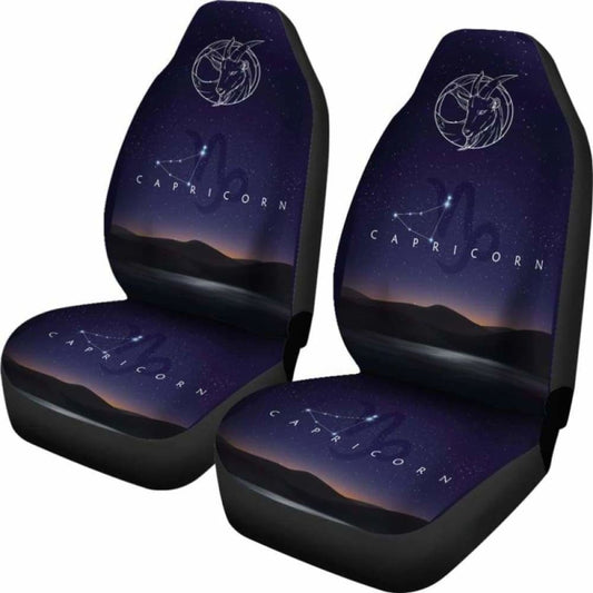 Zodiac Capricorn Nite Seat Cover 161012
