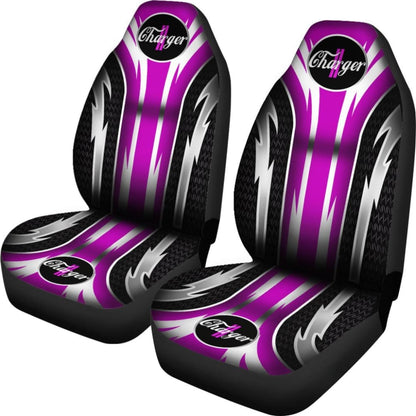 2 Front Dodge Charger Seat Covers Pink 094209 - YourCarButBetter