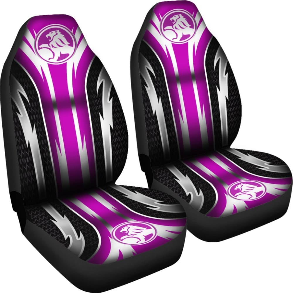 2 Front Holden Seat Covers Pink 144627 - YourCarButBetter