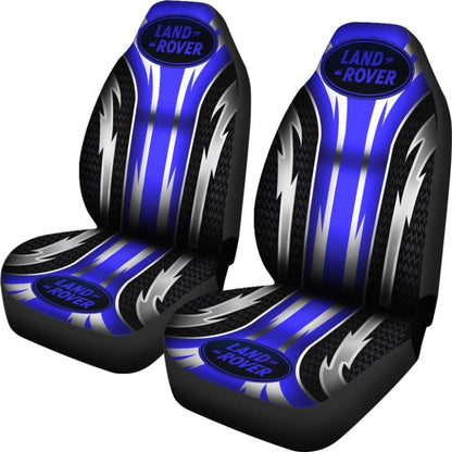 2 Front Land Rover Seat Covers Blue 144627 - YourCarButBetter