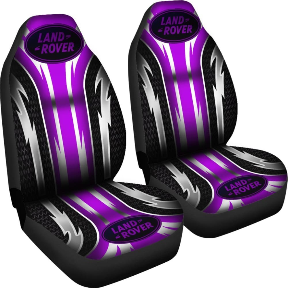 2 Front Land Rover Seat Covers Purple 144627 - YourCarButBetter