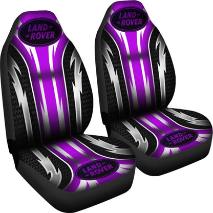 2 Front Land Rover Seat Covers Purple 144627 - YourCarButBetter