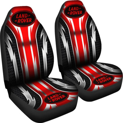2 Front Land Rover Seat Covers Red 144627 - YourCarButBetter