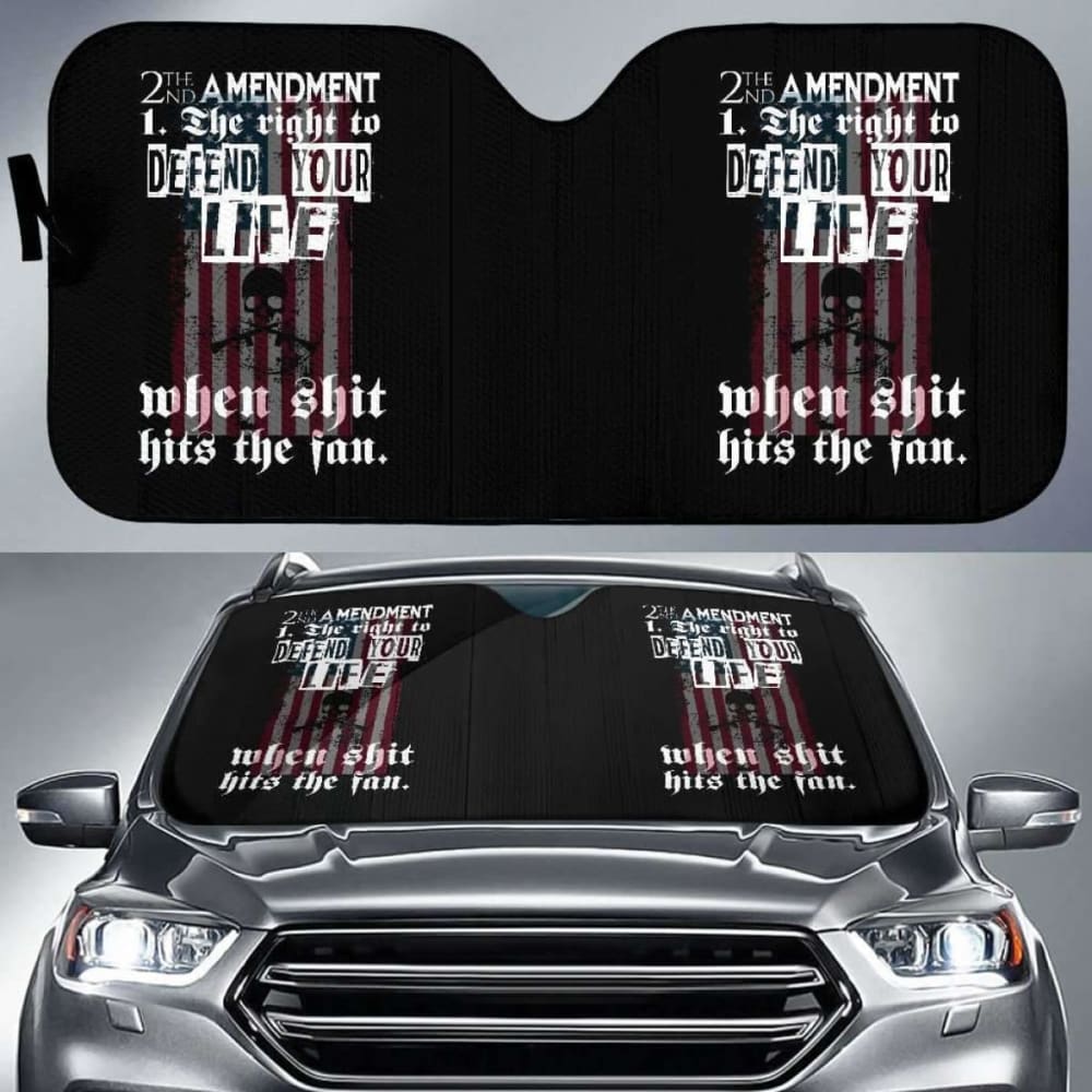 2Nd Amendment Auto Sun Car Shades 182102 - YourCarButBetter