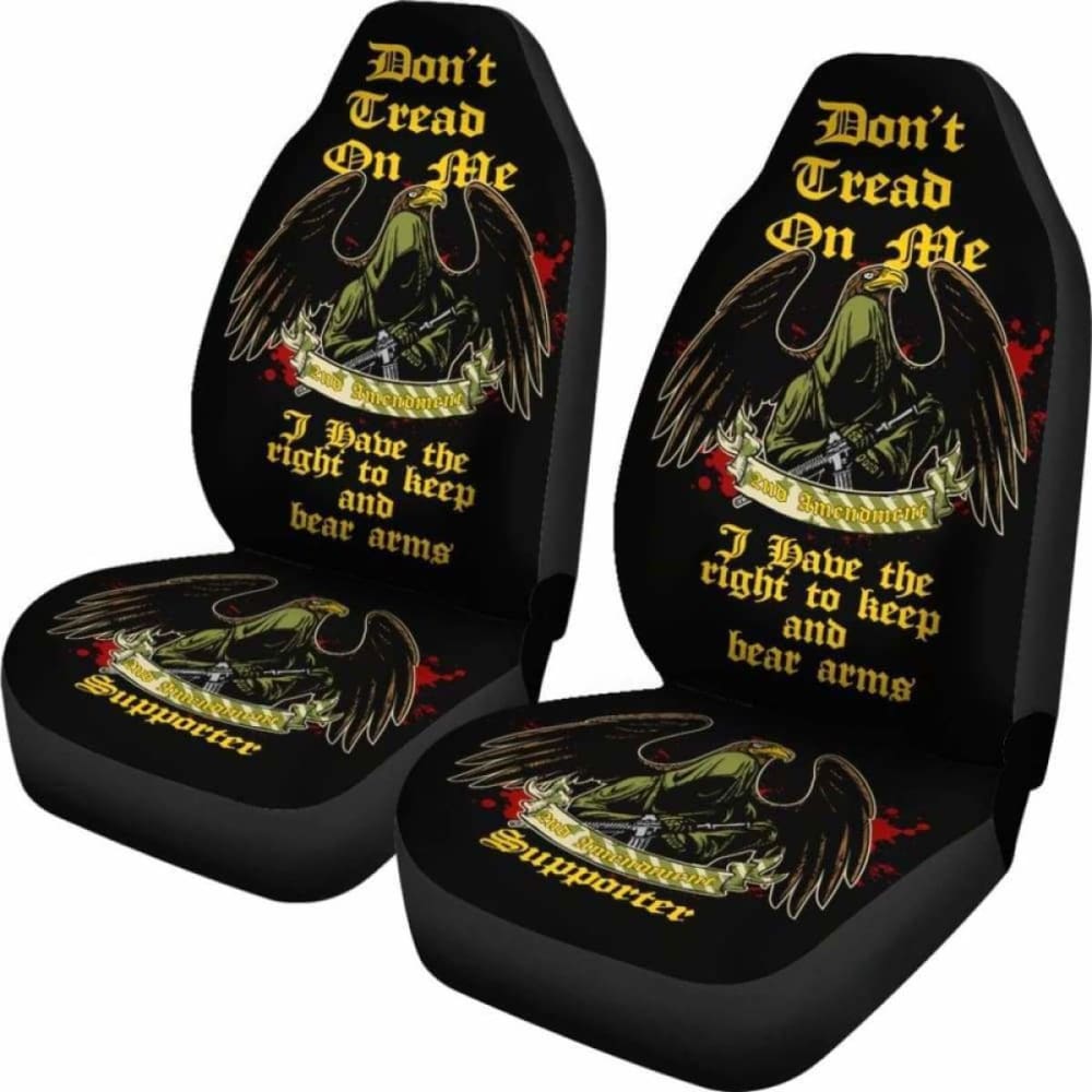 2Nd Amendment Supporter Car/Suv Seat Cover 12 154813 - YourCarButBetter