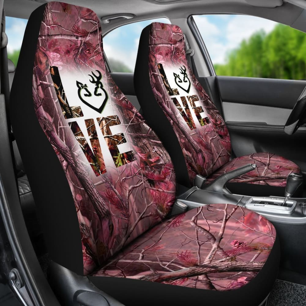 2Pcs Country Girl Car Seat Covers 8 101819 - YourCarButBetter