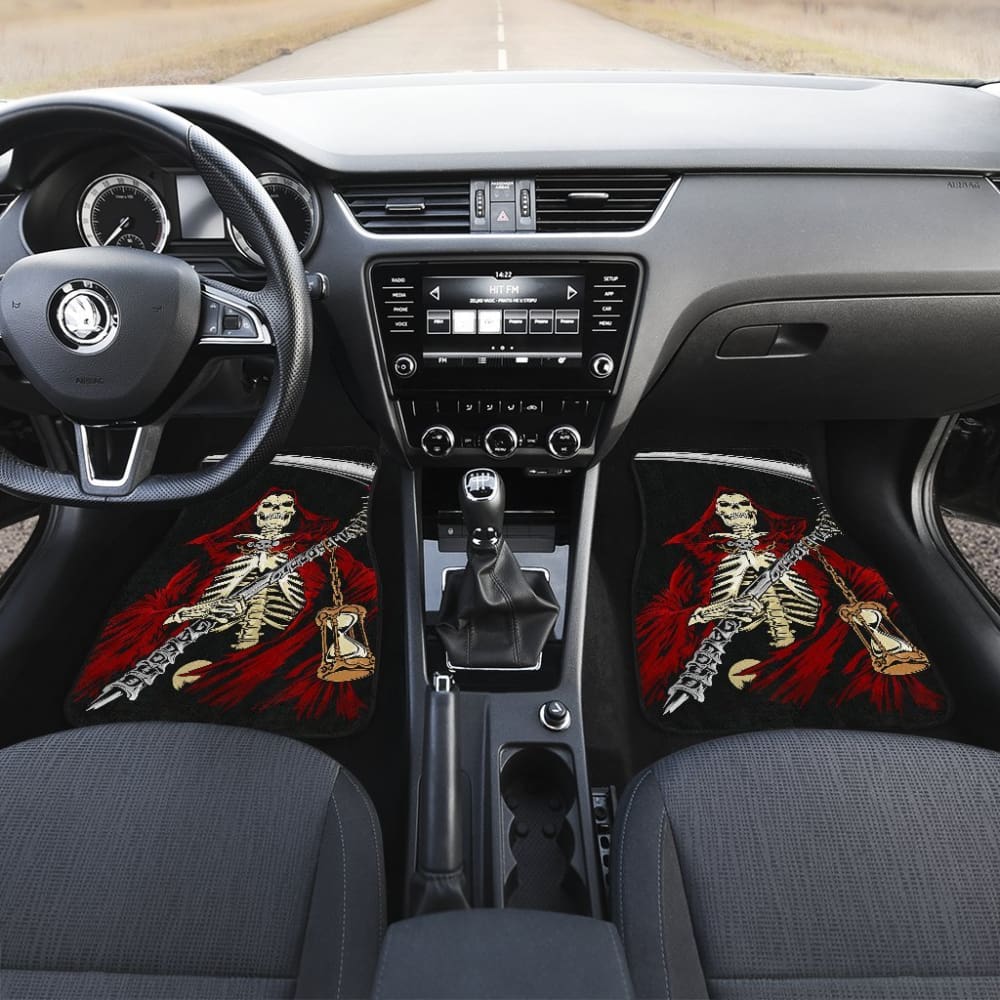 4 Pcs Grim Reaper Car Mats 101819 - YourCarButBetter