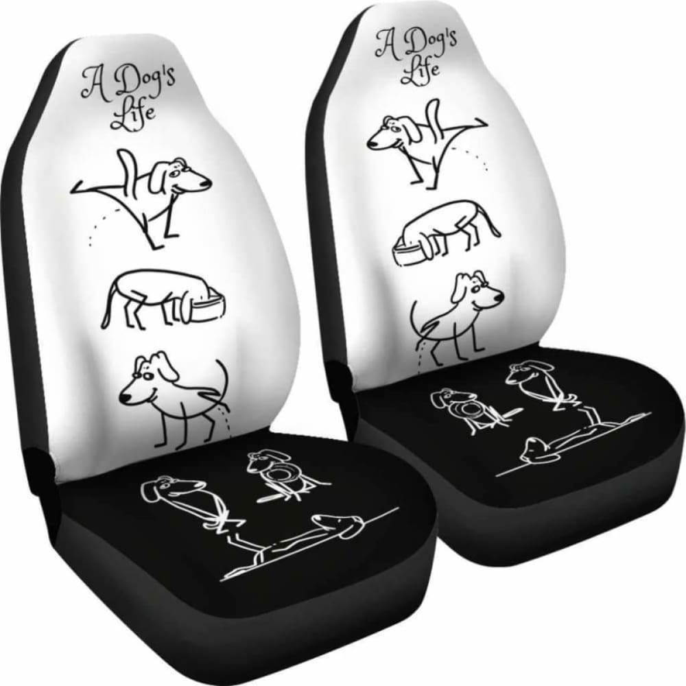 A Dog’s Life Car Seat Covers 112428 - YourCarButBetter