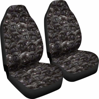 Affenpinscher Full Face Car Seat Covers 160830 - YourCarButBetter