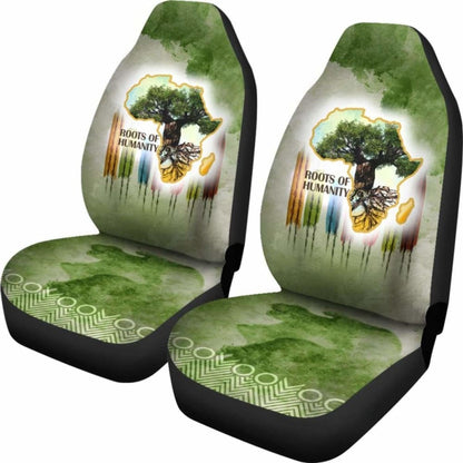 African Car Seat Covers - Roots Of Humanity - 105905 - YourCarButBetter