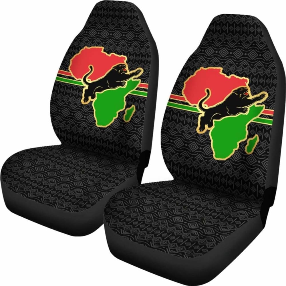 African Panther Car Seat Covers 3912 153908 - YourCarButBetter