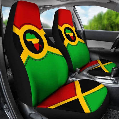 African Reggae Car Seat Covers - 105905 - YourCarButBetter