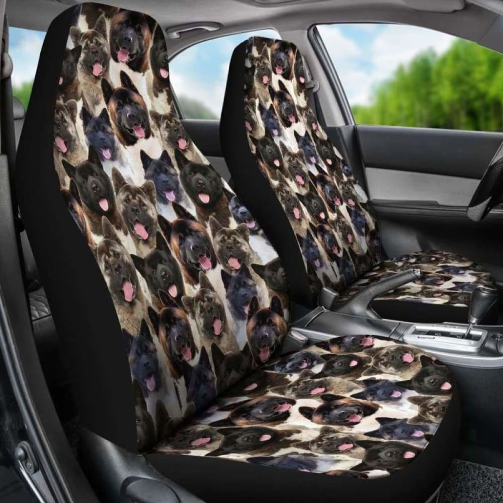 Akita Full Face Car Seat Covers 160830 - YourCarButBetter